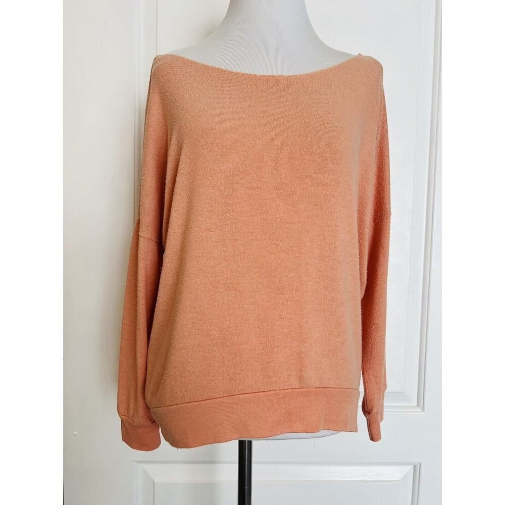 RECYCLED KARMA Anthropologie Oversized Slouchy Knit Top Designer Boho Lounge XS